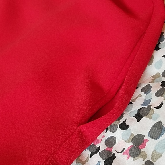 Classy engine red cocktail dress - Picture 6 of 7